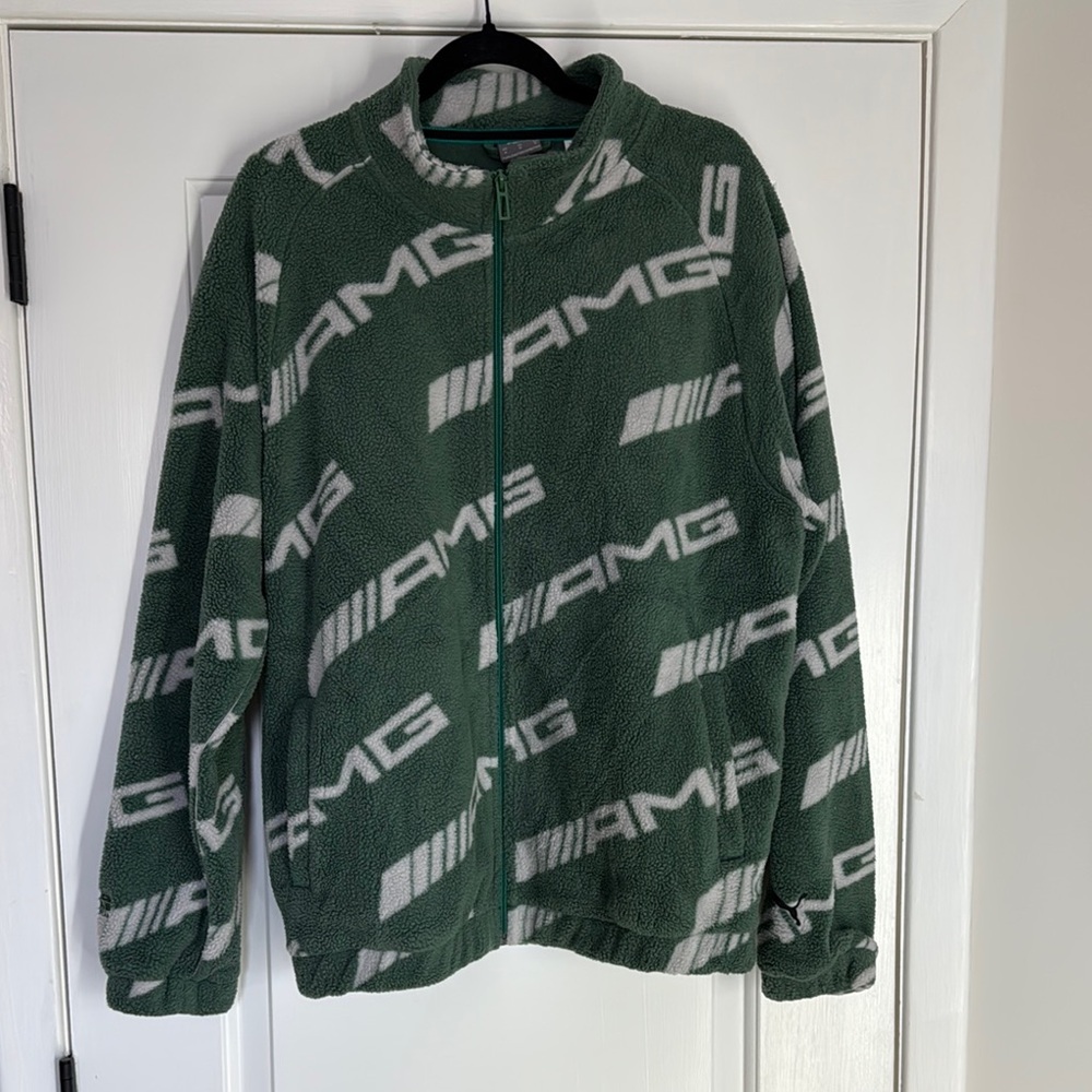 Green Puma AMG fleece